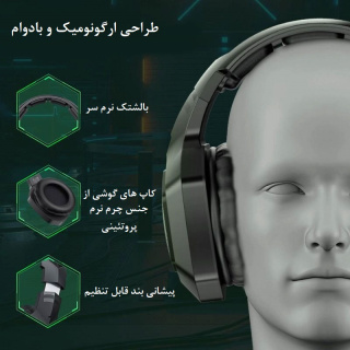 هدست بی سیم مخصوص بازی اونیکوما مدل B100 - 05