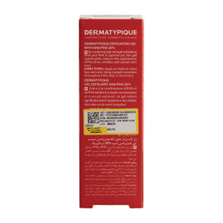 ژل لایه بردار مدل تایم تیپیک حاوی آلفا هیدروکسی اسید و پلی هیدروکسی اسید 20 درصد حجم 30 میلی لیتر درماتیپیک - 05