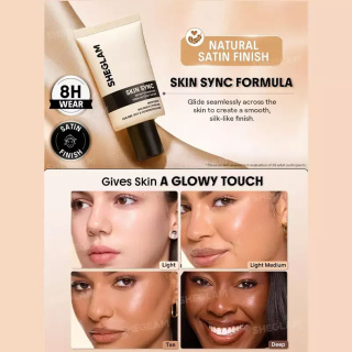 کرم پودر شیگلم مدل skin sync حجم 30 میلی لیتر - 05