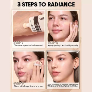 کرم پودر شیگلم مدل skin sync حجم 30 میلی لیتر - 06