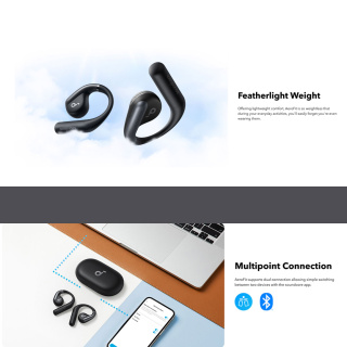 هندزفری بلوتوثی انکر مدل Soundcore Open Ear Aerofit A3872 - 08