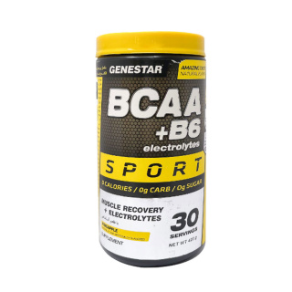 پودر ژن استار مدل BCAA and B6 وزن 420 گرم با طعم آناناس