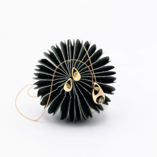 گردنبند طلا مدل سروناز دفینه - 02