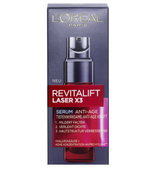 سرم ضد چروک و ضد پیری مدل REVITALIFT LAZER X3 حجم 30 میل لورال - 03