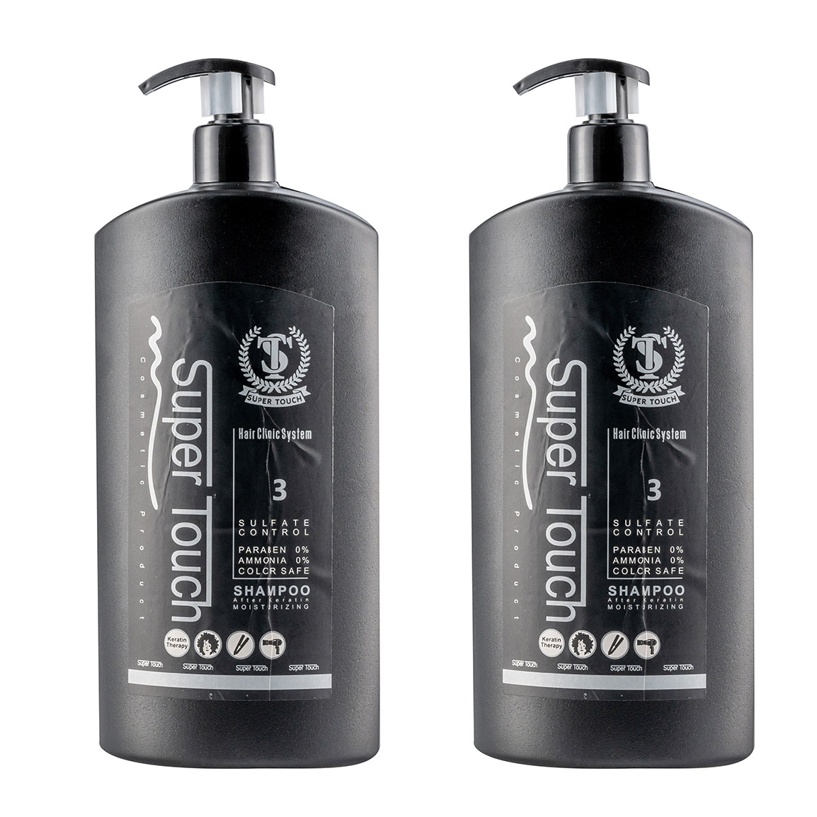 پک 2 عددی شامپو کراتینه مدل Moisturizing حجم 850 میلی لیتر