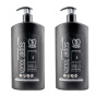 پک 2 عددی شامپو کراتینه مدل Moisturizing حجم 850 میلی لیتر سوپر تاچ
