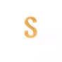 آویز طلا تک حرف S