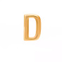 آویز طلا تک حرف D