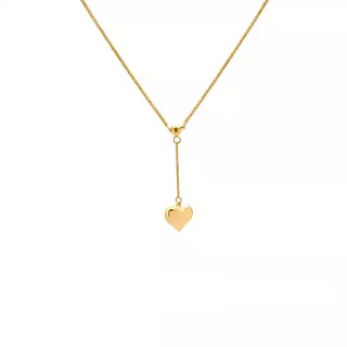 گردنبند طلا قلب آوید روبی گالری