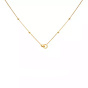 گردنبند طلا دو حلقه