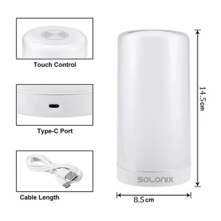 چراغ خواب سولونیکس مدل Touch Lamp کد c107 متفرقه - 01