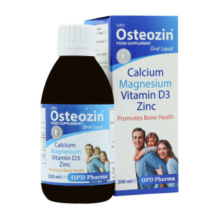 محلول خوراکی استئوزین او پی دی فارما حجم 200 میلی لیتر - 01