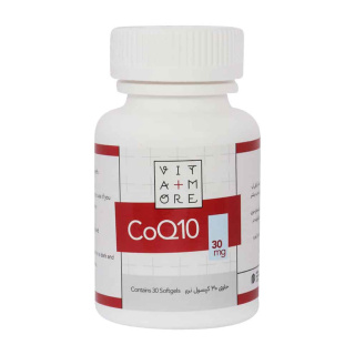 سافت ژل کوکیوتن 30 میلی گرم ویتامور بسته 30 عددی