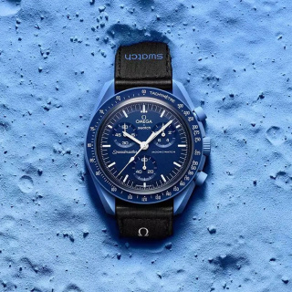 ساعت مچی Mission To Neptune امگا سواچ مدل SO33N100 - 03
