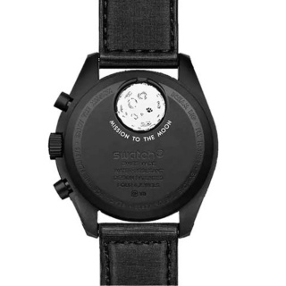 ساعت مچی Mission To The Moonphase - New Moon امگا سواچ مدل SO33B700 - 01