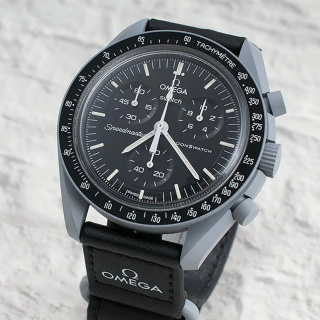 ساعت مچی Mission To The Moon امگا سواچ مدل SO33M100 - 01