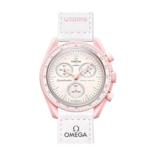 ساعت مچی زنانه Mission To The Venus امگا سواچ مدل SO33P100
