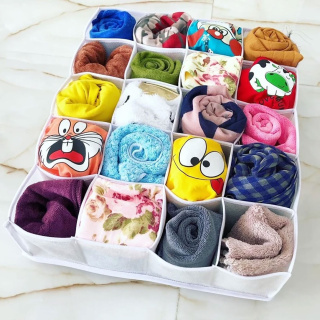 نظم دهنده کشو لانه زنبوری 20 خانه ارسال با رنگ رندوم - 04