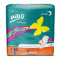 نوار بهداشتی بالدار ویژه شب پروانه به نرمی کتان مناسب پوست حساس 7عددی کد 8057