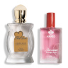 پک 2 عددی ادو پرفیوم مدل Baccarat Rouge حجم 50 میلی لیتر و ادو پرفیوم مدل Versace Bright Crystal حجم 100 میلی لیتر حارث