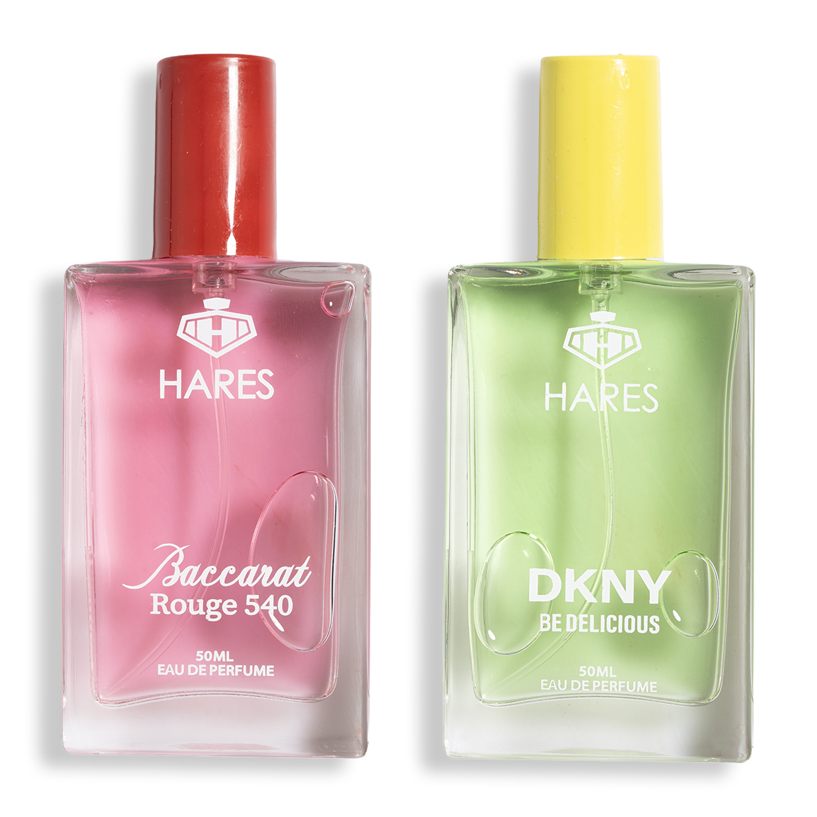 پک 2 عددی ادوپرفیوم مدل Baccarat Rouge حجم 50 میلی لیتر و DKNY حجم 50 میلی لیتر