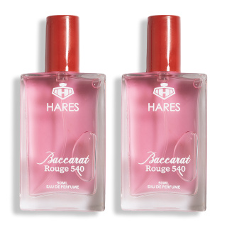پک 2 عددی ادوپرفیوم مدل Baccarat Rouge حجم 50 میلی لیتر حارث