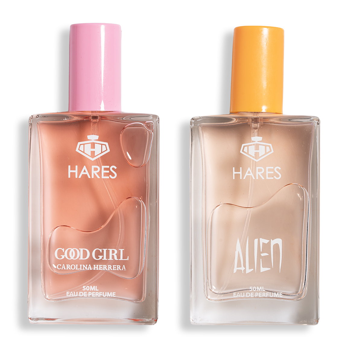 پک 2 عددی ادوپرفیوم مدل Carolina Herrera Good Girl حجم 50 میلی لیتر و Alien حجم 50 میلی لیتر