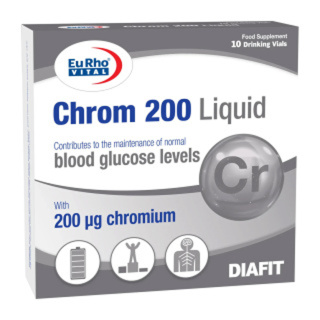 پک 3 عددی ویال خوراکی کروم و قرص Chrom + B3 و ساشه گلوکومانان مناسب برای لاغری و تناسب اندام یوروویتال - 01