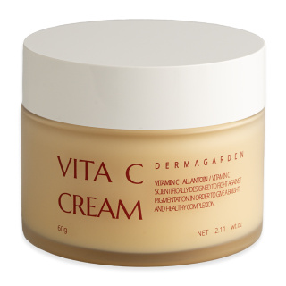 کرم روشن کننده پوست مدل Vita C وزن 60 گرم درماگاردن