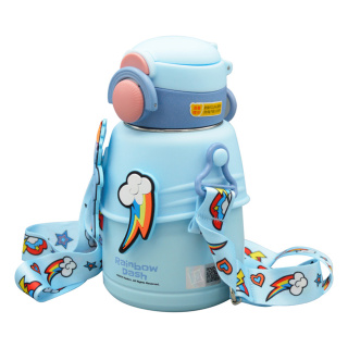 بطری و تراول ماگ بچگانه مدل Rainbow Dash - 02