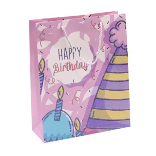 بگ طرح Happy Birthday سایز بزرگ کد 556-13 ارسال با رنگ رندوم - 02