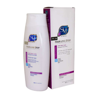 شامپو تقویت کننده و ضد ریزش مو مدل Hair Loss Stop مناسب موی خشک حجم 200 میلی لیتر اس وی آی - 01
