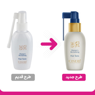 تونیک مو تقویت کننده گیاهی مناسب بانوان حجم 60 میلی لیتر سینره - 01