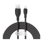 کابل شارژ سریع USB A به لایتنینگ مدل Pudding Series 2.4A طول 2 متر