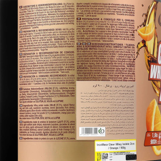 پودر کلیر وی ایزوله زیرو 900 گرم با طعم پرتقال آیرون مکس - 02