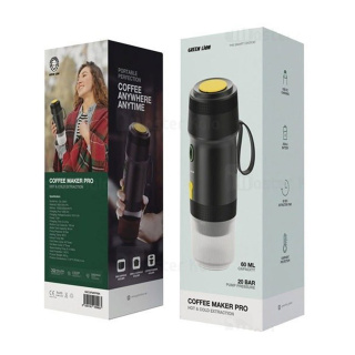 اسپرسو ساز مسافرتی مدل Coffee Maker Pro حجم 60 میلی لیتر گرین لاین - 03