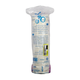 پد پاک کننده آرایش مدل Sewing Round بسته 70 عددی گل - 01