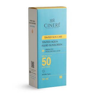ضد آفتاب فلوئید رنگی سینره با SPF 50 مناسب انواع پوست حجم 50 میلی لیتر - 03