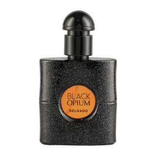 عطر جیبی زنانه دلگادو مدل Black Opium حجم 25 میلی لیتر