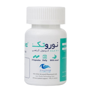 کپسول گیاهی نوروتک بسته 60 عددی اروند فارمد - 01