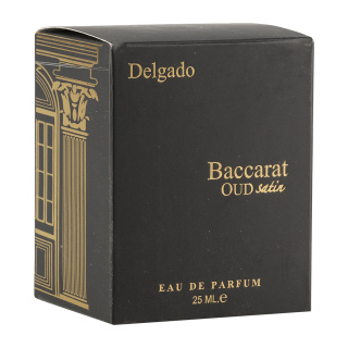 عطر جیبی مردانه دلگادو مدل BACCARAT OUD حجم 25 میلی لیتر - 02