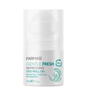 رول ضد تعریق مردانه 24 ساعته فارماسی مدل Gentle Fresh حجم 50 میلی لیتر