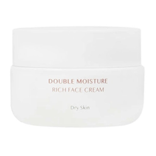 کرم مرطوب کننده و آبرسان صورت مدل Double Moisture مناسب پوست خشک حجم 50 میلی لیتر ام اچ آی