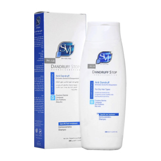 شامپو ضد شوره مدل Dandruff Stop مناسب موی خشک حجم 200 میلی لیتر اس وی آی - 01