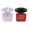 پک دو عددی عطر جیبی زنانه مدل Versace Crystal Noir و Versace Bright Crystal النترا تاینی