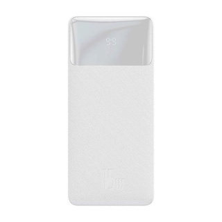 پاوربانک بیسوس مدل Bipow PPBD050002 ظرفیت 10000 میلی آمپر ساعت به همراه کابل