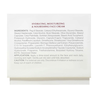 کرم مرطوب کننده و آبرسان صورت مدل Double Moisture مناسب پوست خشک حجم 50 میلی لیتر ام اچ آی - 02