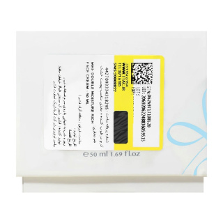 کرم مرطوب کننده و آبرسان صورت مدل Double Moisture مناسب پوست خشک حجم 50 میلی لیتر ام اچ آی - 03