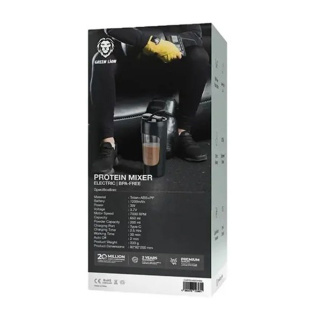 شیکر پروتئین مدل GNPRSH650MBK حجم 650 میلی لیتر گرین لاین - 05