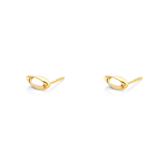 گوشواره طلا 18 عیار مدل گردباد